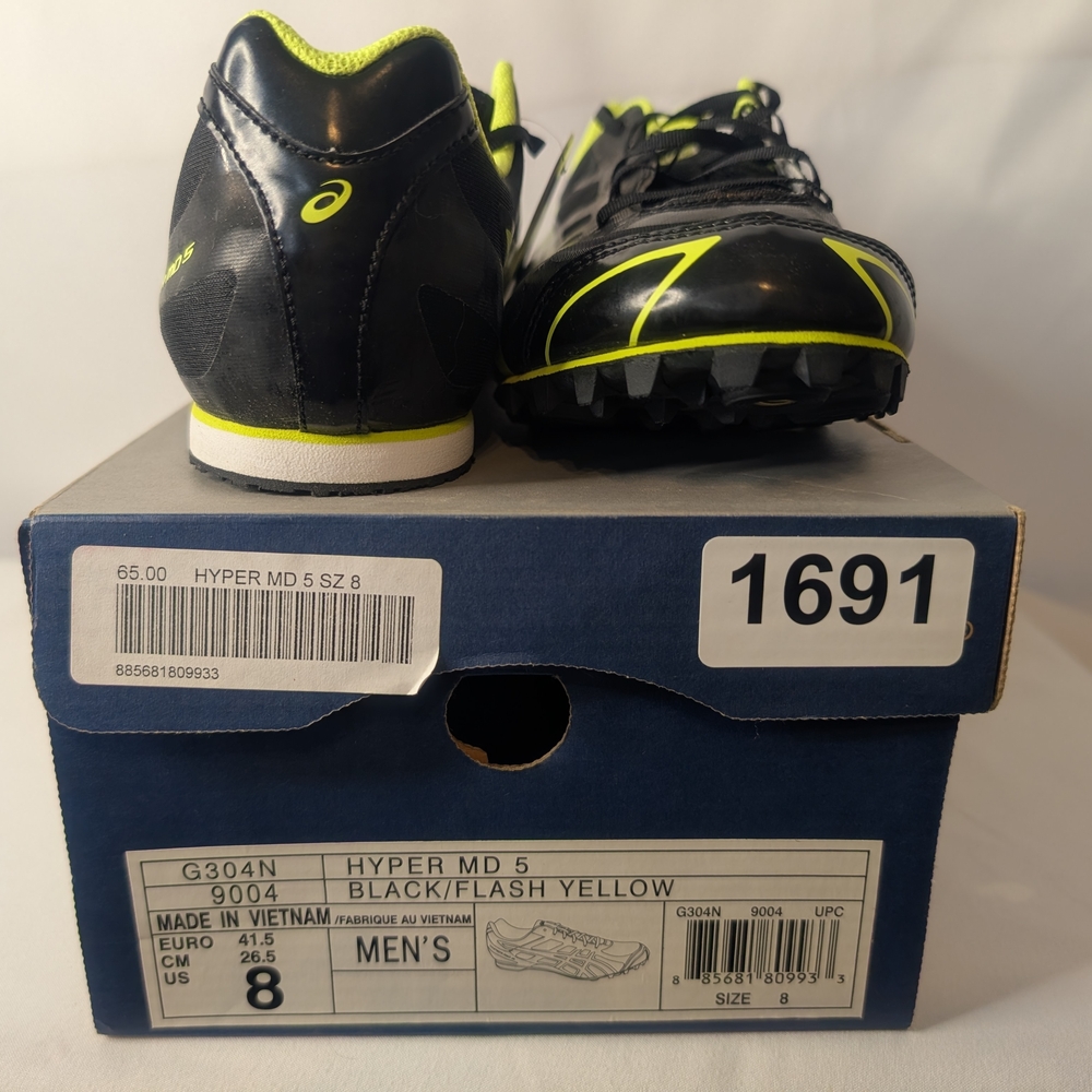 NIB Asics Hyper MD 5 Men's Size 8 Track Shoes - Picture 8 of 8